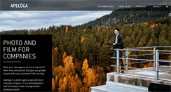 Desktop Screenshot of apeloga.se